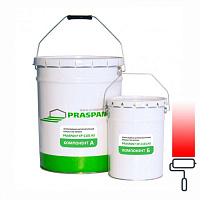 Эпоксидная антистатичная краска по бетону «PRASPAN® EP-С102 AS» красная